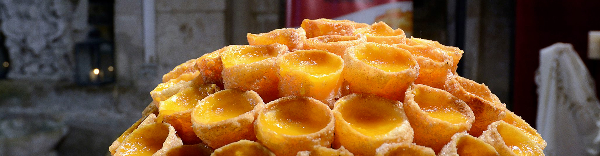 Showcase of Convent Confectionery Liqueur and Pastry 