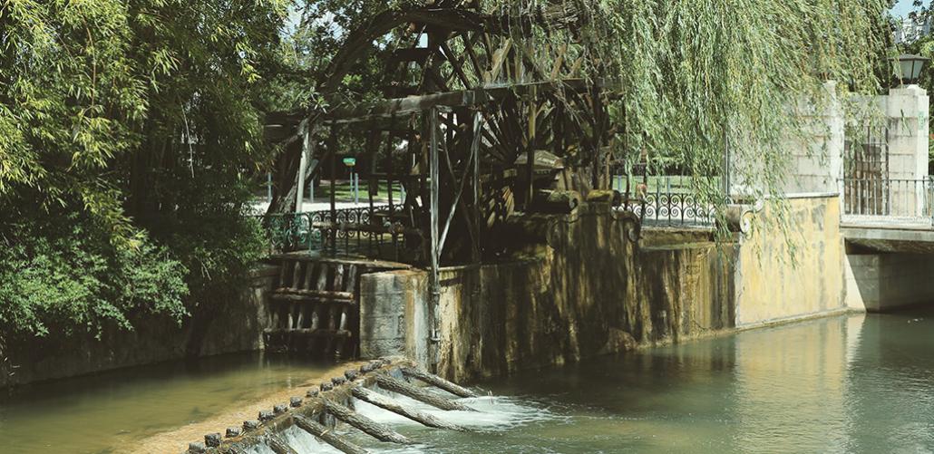 A Roda de Rega, do parque do Mouchão, é descendente das rodas usadas pelos árabes? - InFátima