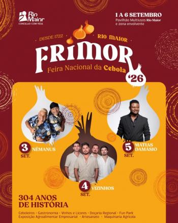 Frimor - Feira Nacional da Cebola 2026 - InFátima