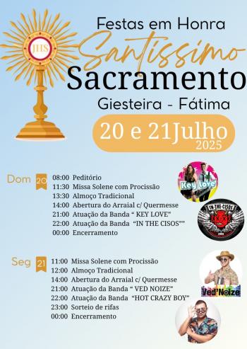 Festas em Honra do Santíssimo Sacramento - InFátima