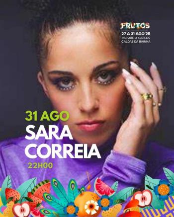 Concerto de Sara Correia no Frutos - InFátima