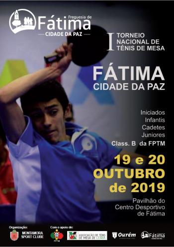 1.º Torneio Nacional de Ténis de Mesa 
