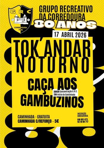 Tok'andar Noturno - Tok'andar 2026 - InFátima